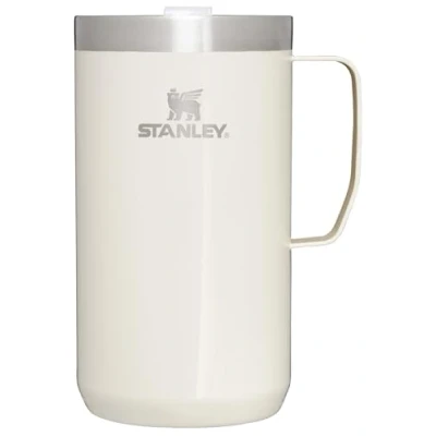 Image of STANLEY Classic Legendary Camp Mug 24oz Cream Gloss