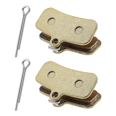 Image of the Lord of Tools 2 Pairs Bicycle Disc Brake Pads Compatible with Shimano Saint BR M810 M820 Zee M640 Brakes Sintered Metal Cycling Components