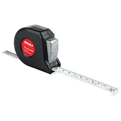Image of Sola 51011601 &quot;Talmeter TAL 3&quot; Tape Measure, Black, 3 m