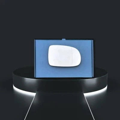 Image of Wing Mirror Glass Fits Vauxhall Tigra (2004 to 2009),Corsa (2001 2006) Right Driver Side