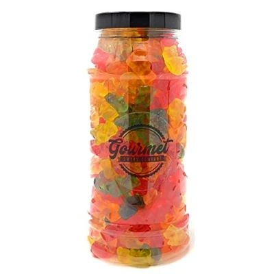 Image of Teddy Bears Retro Sweet Shop Gift Jar by The Gourmet Company