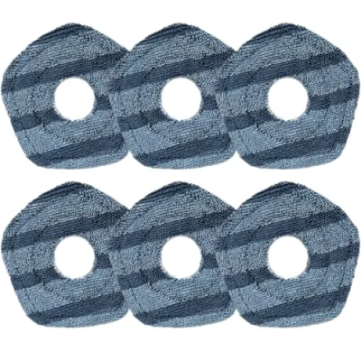 Image of 6 Pack Washable Mop Cloths Cleaning Rag for eufy X10 Pro Omni, X9 Robot Cleaner Accessories Parts