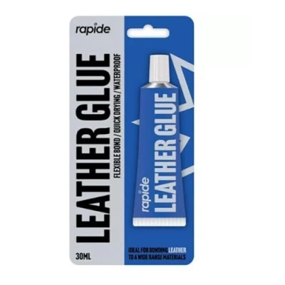 Image of Storex Leather Glue, Flexible Bond Waterproof Adhesive, 30ml Extra Strong Glue for Sofa Repair,