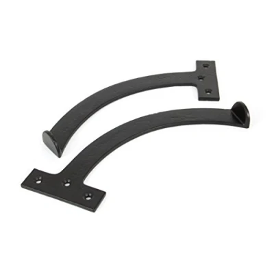 Image of From The Anvil Black 8.5 Inch Quadrant Stay (Pair)