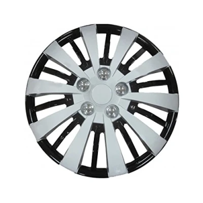 Image of 4x Simply 15&quot; Megatron Black/Silver Wheel Trim Set SWT135