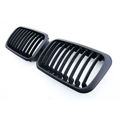 Image of Fits For BMW E46 4D Black Grills Sport Grill Saloon+Touring LCI Facelift 02 05