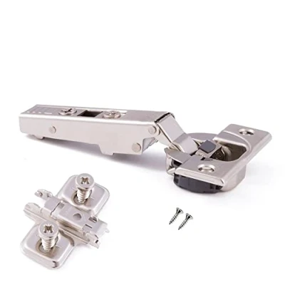 Image of (8 Pcs) Blum Clip Top BLUMOTION 110 Degree Standard Hinge Kitchen Cabinet Cupboard Door 71MB3550, Self close Mechanism Hinge, Full Overlay, Fast Assembly Buffering Made in Austria