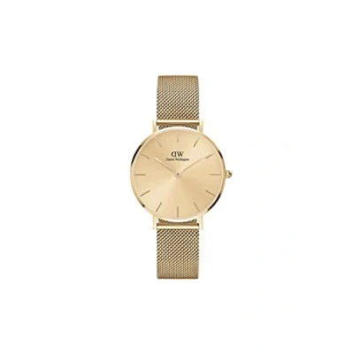 Image of Daniel Wellington Petite Unitone Women&#039;s Watch, DW 32 mm Stainless Steel (316L) Gold Gold, One Size, DW00100474, DW00100474