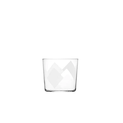 Image of LSA Peaks Tumbler 310ml Frost Set of 4 Mouthblown &amp; Handmade Glass PK01