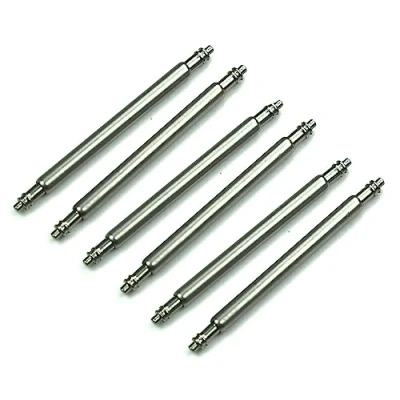 Image of Sulla Spring Bars Stainless Steel Watch Pins (Diameter 1.78 mm) for Watches and Bracelets, 20mm