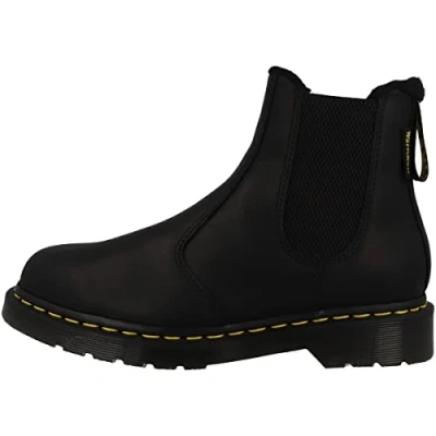 Image of DR MARTENS Men&#039;s Chelsea Boot, Black Valor Wp, 6.5 UK
