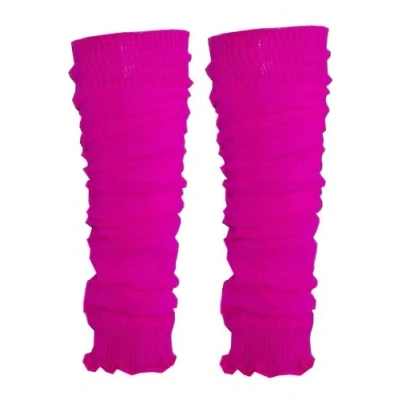 Image of Pair of Girls Neon Leg Warmers age 4 to 12