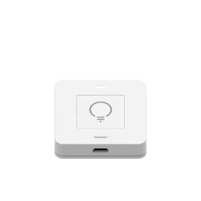 Image of myStrom WiFi Button Plus, Smart Home Button, 4 Buttons, SONOS. Sensors for Temperature and Humidity. IFTTT. REST API Integration into Own Systems, White