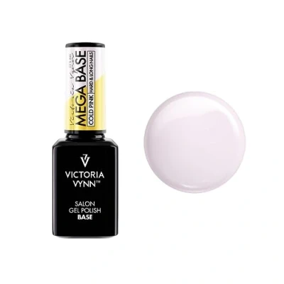 Image of Victoria Vynn Mega Base Hard &amp; Long Nails UV Led Hybrid Gel Polish 15ml (Cold Pink)