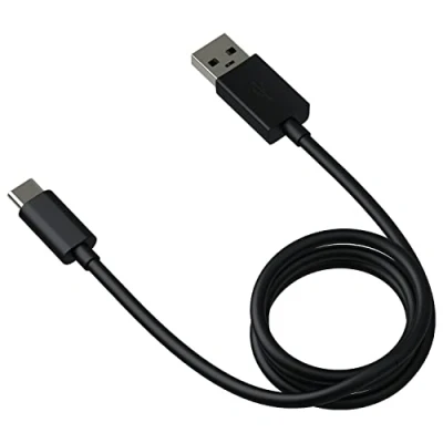 Image of Motorola Original Essentials [single] black, 1m (3.3ft) USB A to C data/charging cable. New in retail pack with Authentication label