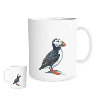 Image of Stoneys Badges 11OZ A Puffin Mug for Tea or Coffee