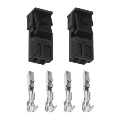 Image of ECSiNG 2pcs 2 Pin Car Wire Harness Connector A0305452828 Waterproof Electrical Plug with Terminals for Automotive Appliances