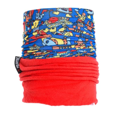 Image of Buff Childrens Unisex Polar Tubular Collar 111700 Blue One Size