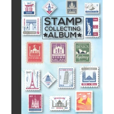 Image of Stamp Collecting Album: This Book Will Help You Organize Your Collection
