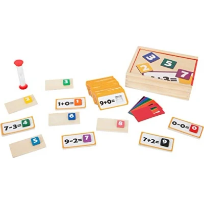 Image of Small Foot 11730 Educational Game Wooden Puzzle Mathematics Toy for Learning Maths Students from 6 Years