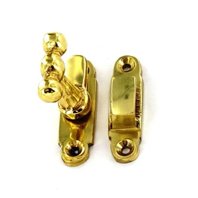 Image of 40mm Brass Showcase Cabinet Thumb Turn Catch