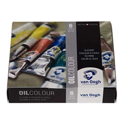 Image of Van Gogh Oil colour starter set 6 x 20 ml