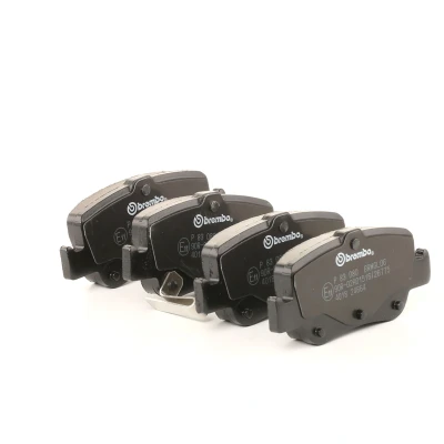Image of 0446602170, 0446602180, 0446602181, 0446602182, 0446602190 Brake pad set BREMBO P 83 080 with acoustic wear warning accessories