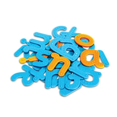 Image of Learning Resources Tactile Letters Set of 26, Speech Therapy Toy, Kids Alphabet, Classroom and Home Learning, Self Checking Letters, Messy Play