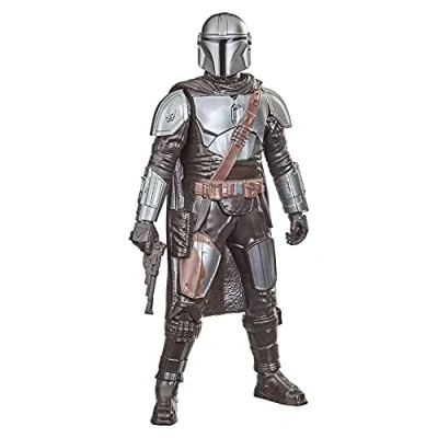 Image of STAR WARS The Mandalorian Toy 9.5 inch Scale Action Figure, Toys for Kids Ages 4 and Up
