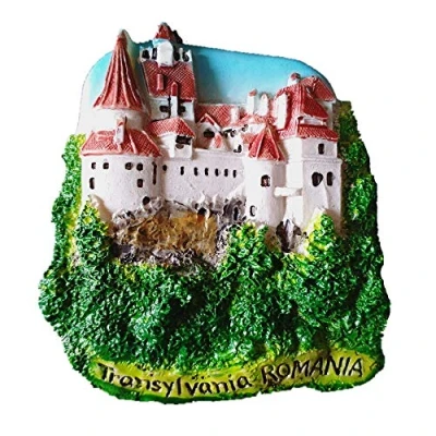 Image of 3D Transylvania Romania Fridge Magnet souvenir gift Home &amp; Kitchen Decoration Magnetic Sticker, Refrigerator tourist