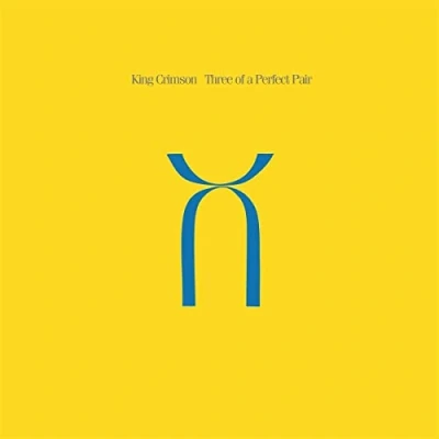 Image of King Crimson Three Of A Perfect Pair Steven Wilson &amp; Robert Fripp Stereo Mix Sealed 2022 UK vinyl LP KCLLP10
