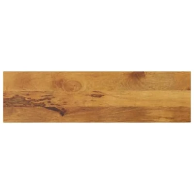 Image of vidaXL Table Top Replacement Dining Rectangular Solid Mango Wood/Oak Finish 110x30x2.5 cm