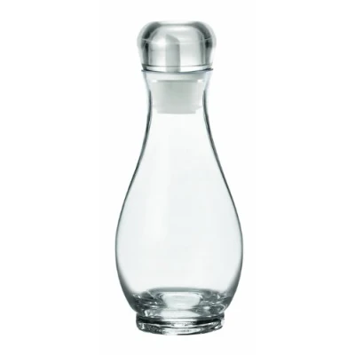 Image of Guzzini Gocce, Oil Vinegar Cruet Set Transparent, 9 x h22 cm 500 cc 23130100