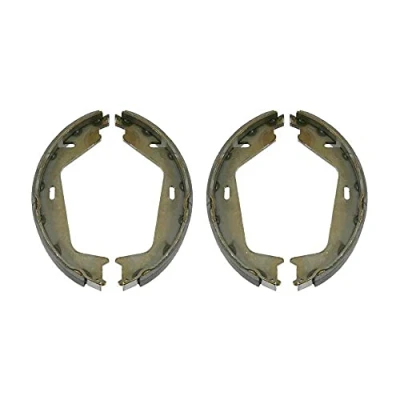 Image of 272398, 274271, 274504, 31262869, 8623137 Handbrake Shoes BLUE PRINT ADBP410035 Rear Axle VOLVO: S60 I, V70 2, S80 I
