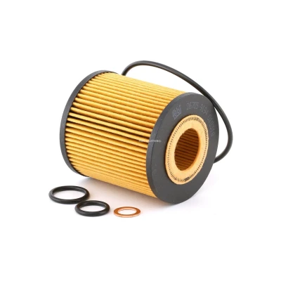 Image of 11427501676, 11427508969, 11427619319 Oil Filter FEBI BILSTEIN 26705 with gaskets Insert BMW: 1 Hatchback, Convertible