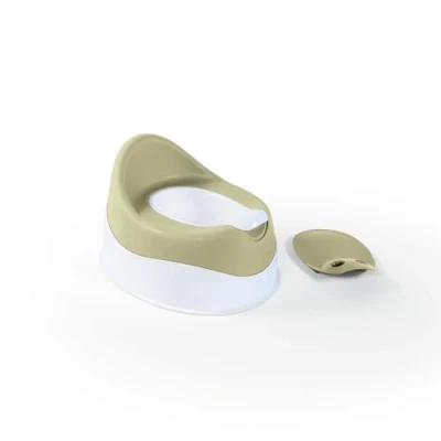 Image of Dolu Infant Potty Trainer Comfortable &amp; Ergonomic Design for Toddlers Eco Green Kids Toilet Easy to Clean Safe Training Solution