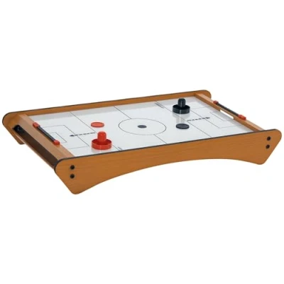 Image of HOMCOM 2.5FT Tabletop Air Hockey Game Table Wooden Portable Party Gaming Toy for Kids Children Adult