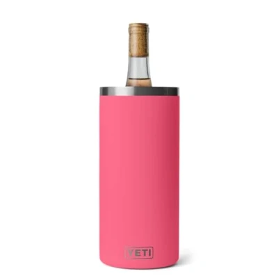 Image of YETI Rambler Wine Chiller, Stainless Steel Insulated, Tropical Pink