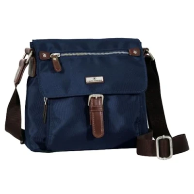 Image of Tom Tailor Acc Women&#039;s Rina 11224 Messenger Bag Blue EU 26x28x8 cm (B x H T)