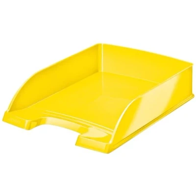 Image of Leitz A4 Letter Tray, Yellow, WOW Range, 52263016