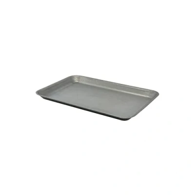 Image of Genware SST3121V Vintage Steel Tray, 31.5 cm x 21.5 2