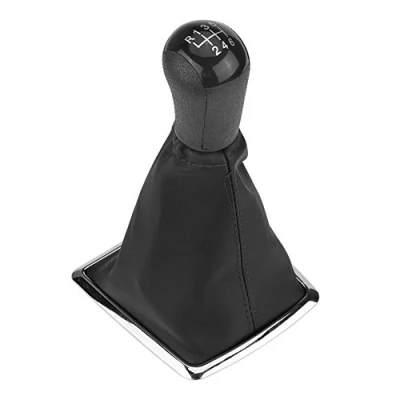 Image of Gear Stick Knob, 6 Speed Knob + Gaiter Boot Cover for MK2 2004 2008