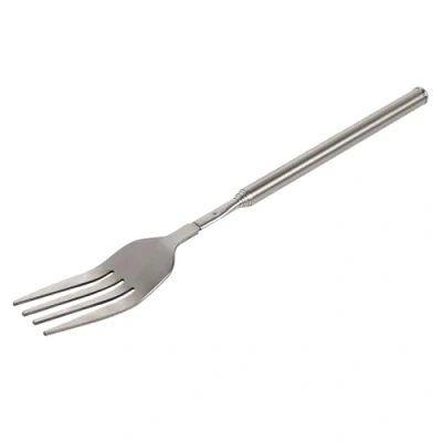 Image of BBQ Toasting Forks,Telescopic Fork,Stainless Steel Extendable Long Handle Fork,Fruit Dessert Fork Cutlery,for BBQ, Cocktail, Shish Kabob