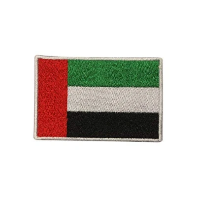 Image of UAE National Flag Iron On Patch Sew Embroidered Patch/Badge for Clothes