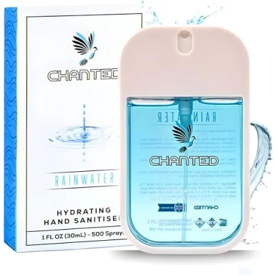 Image of Chanted Mini Hydrating Hand Sanitiser Spray Travel size 30ml (Rainwater)