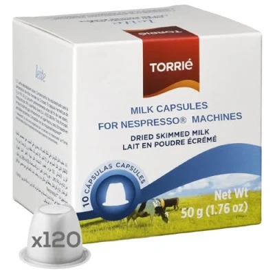 Image of Torrié Milk Pods Compatible with Nespresso® (120 pods)