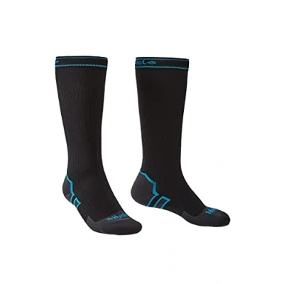 Image of Bridgedale Men&#039;s Storm Mw Knee Socks, Black, M UK