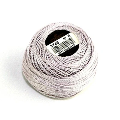 Image of DMC Cotton Perle Thread Size 8 3743 per 10 gram ball