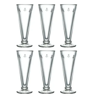 Image of La Rochere Bee Champagne Flute 150ml Set Of 6