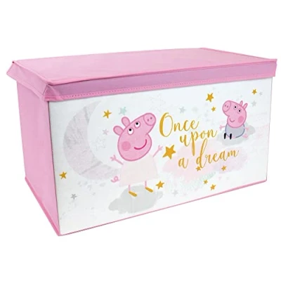 Image of Fun House 713498 PEPPA PIG Folding Toy Box 55.5 x 34.5 34 cm for Children